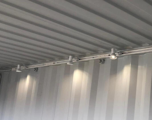 Illuminazione Faretti Container